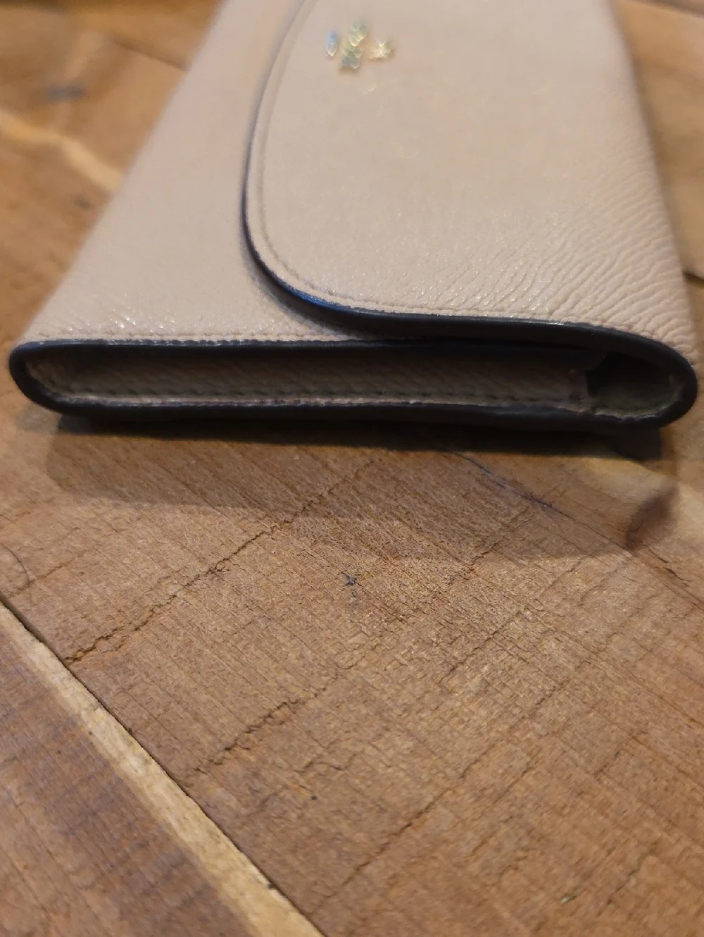 Coach Delicate pink slim wallet